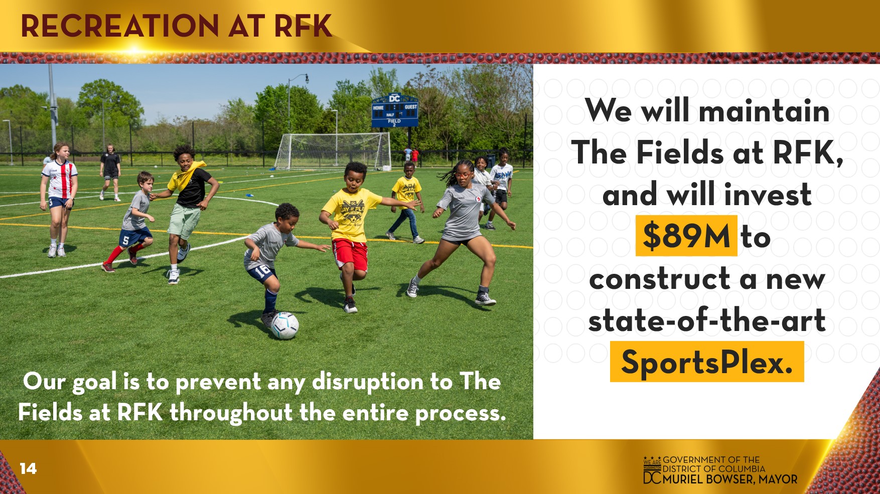 Recreation at RFK