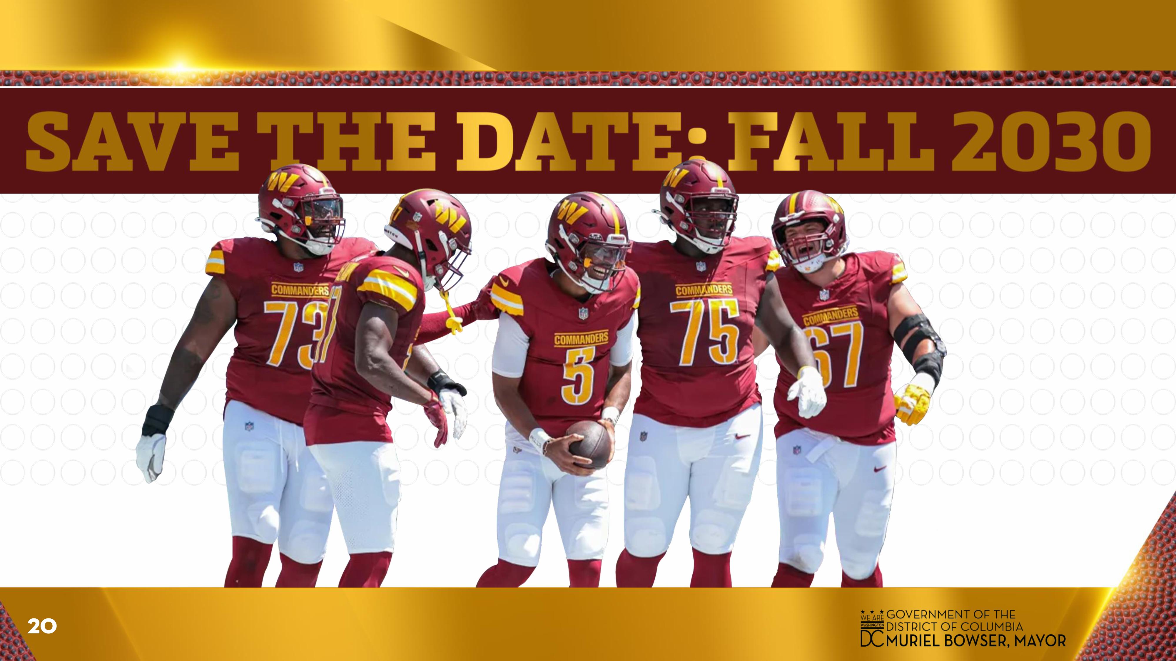 Save the Date: Fall 2030