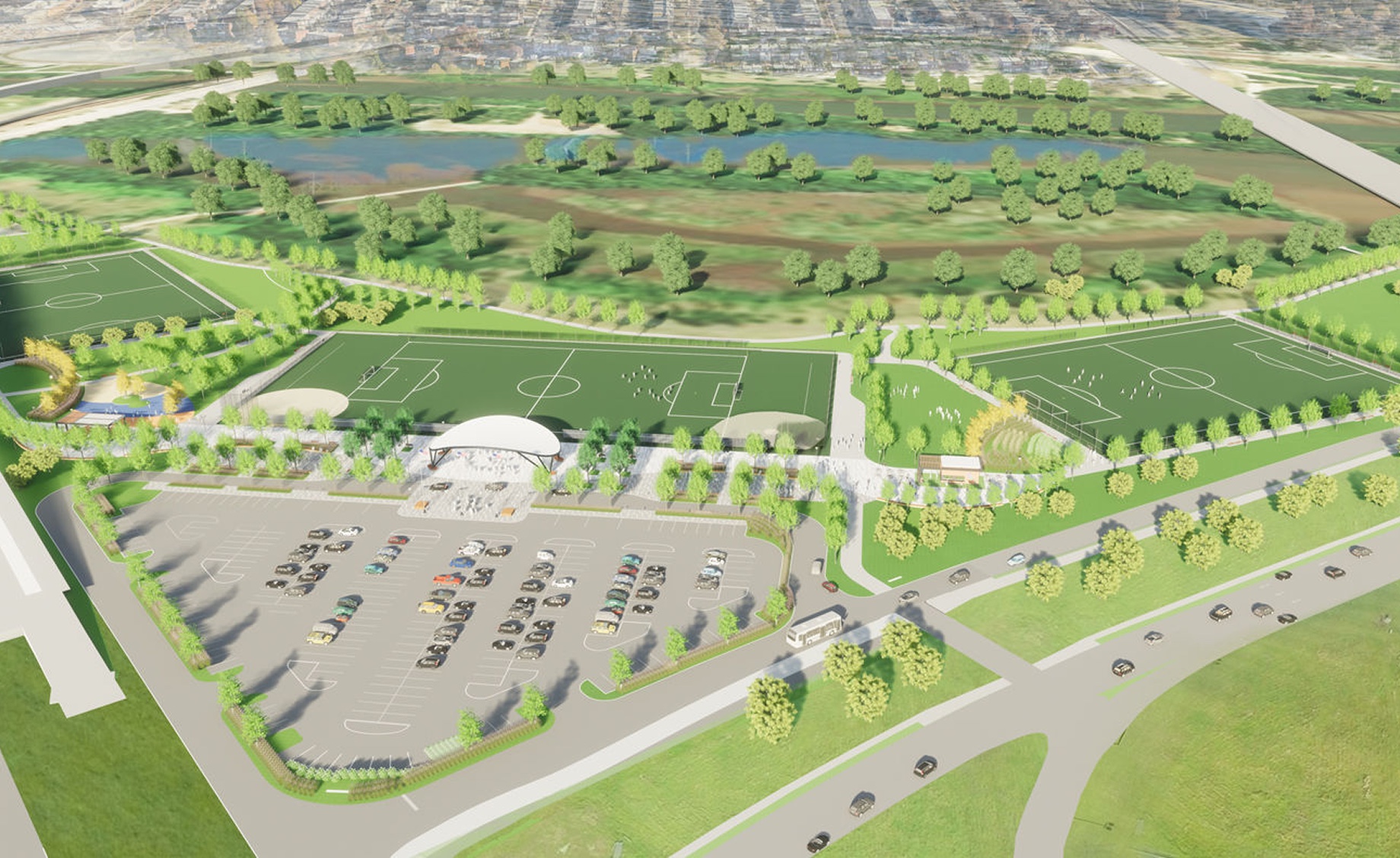 RFK Campus public space