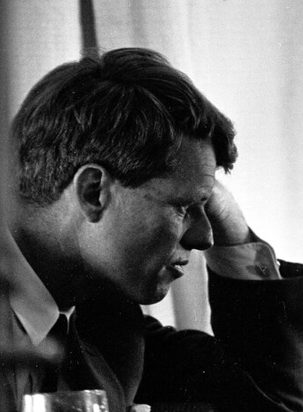 Robert F. Kennedy in profile